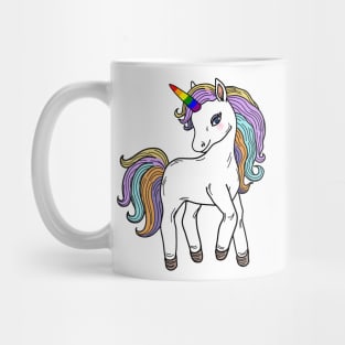 Gay Pride Rainbow Unicorn Mug